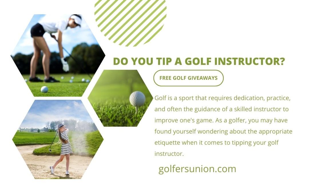 Do You Tip a Golf Instructor
