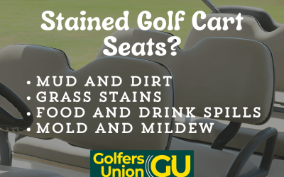 How to Clean Stained Golf Cart Seats?